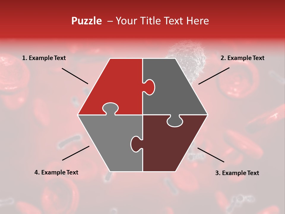 Bacterial Contagious Cell PowerPoint Template