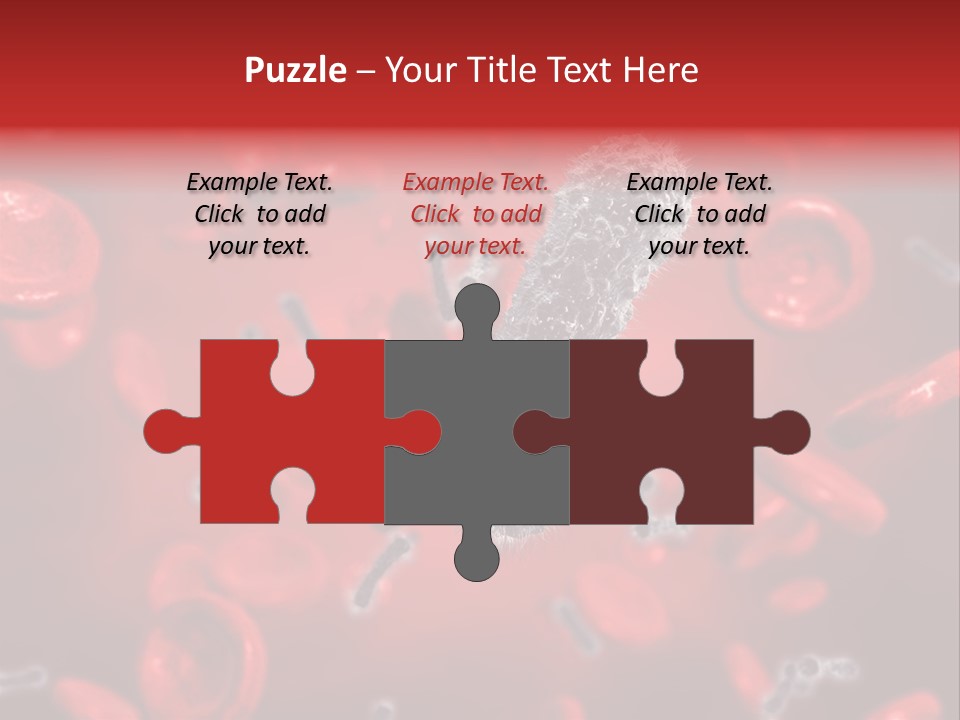 Bacterial Contagious Cell PowerPoint Template