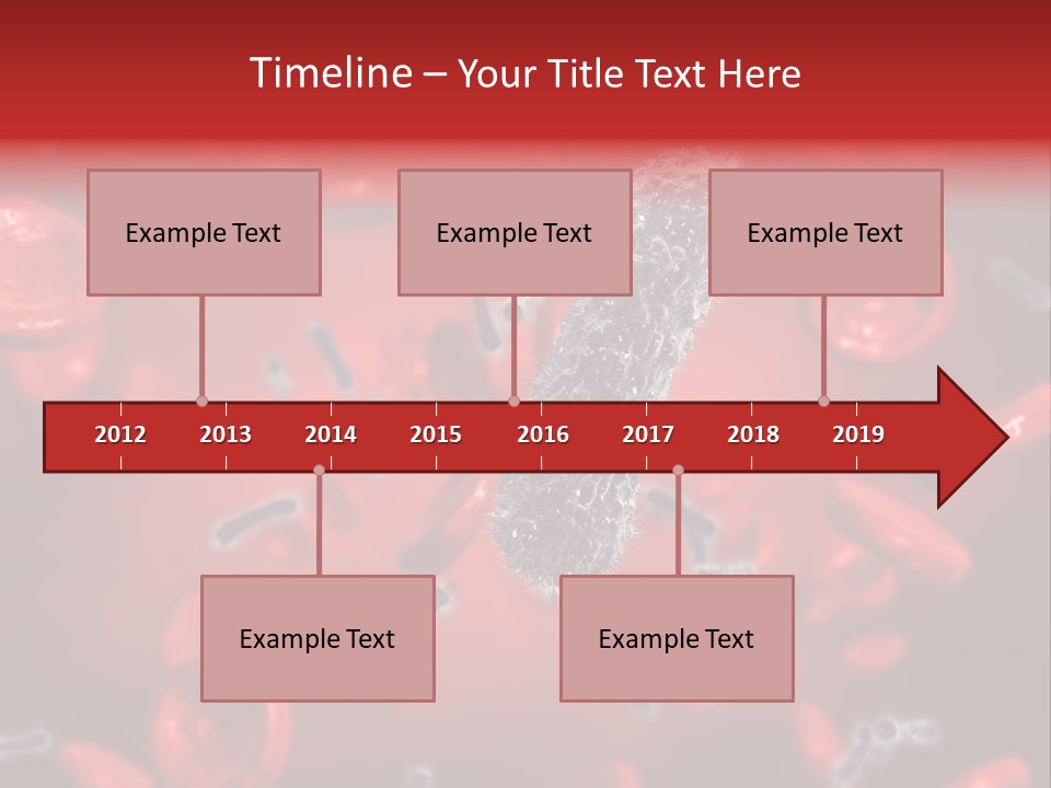Bacterial Contagious Cell PowerPoint Template