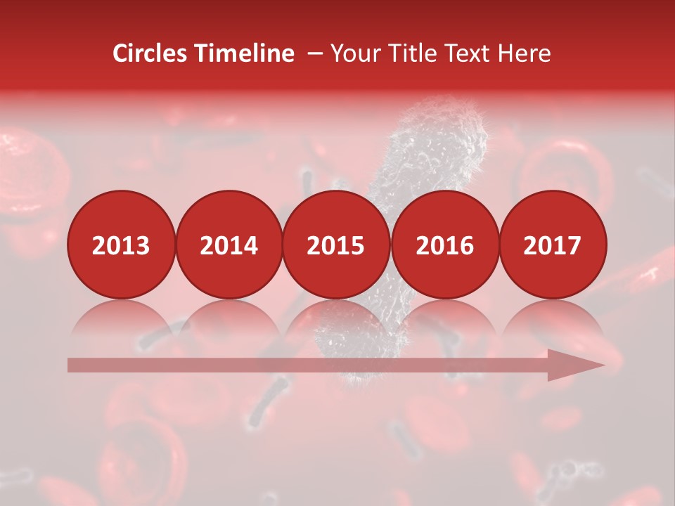 Bacterial Contagious Cell PowerPoint Template