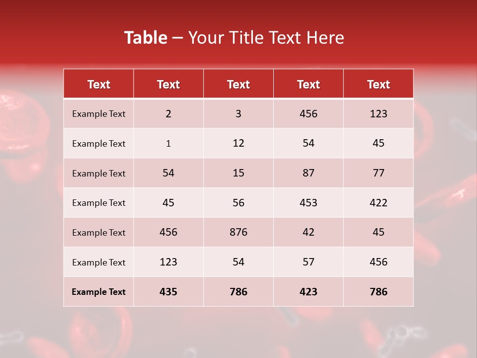 Bacterial Contagious Cell PowerPoint Template