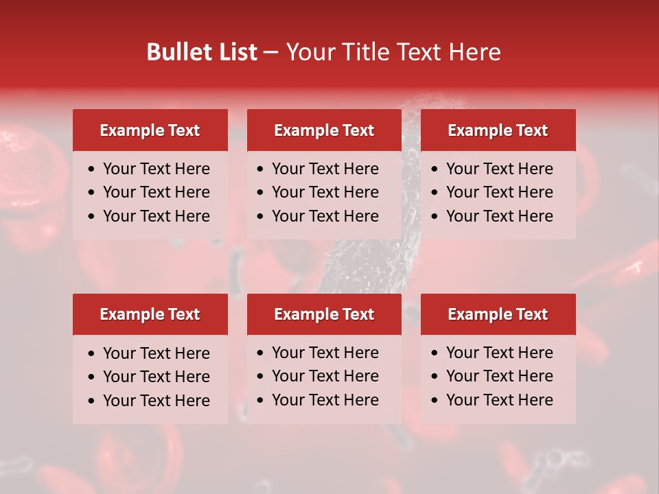 Bacterial Contagious Cell PowerPoint Template
