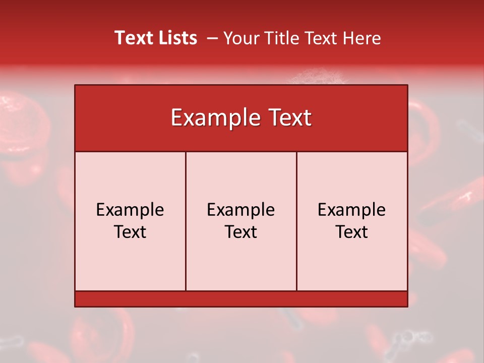Bacterial Contagious Cell PowerPoint Template