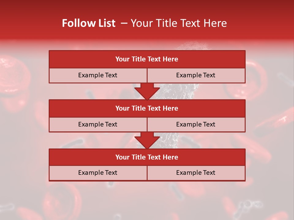 Bacterial Contagious Cell PowerPoint Template