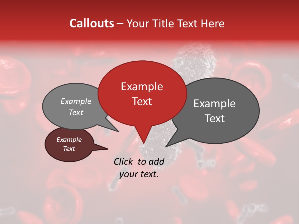 Bacterial Contagious Cell PowerPoint Template