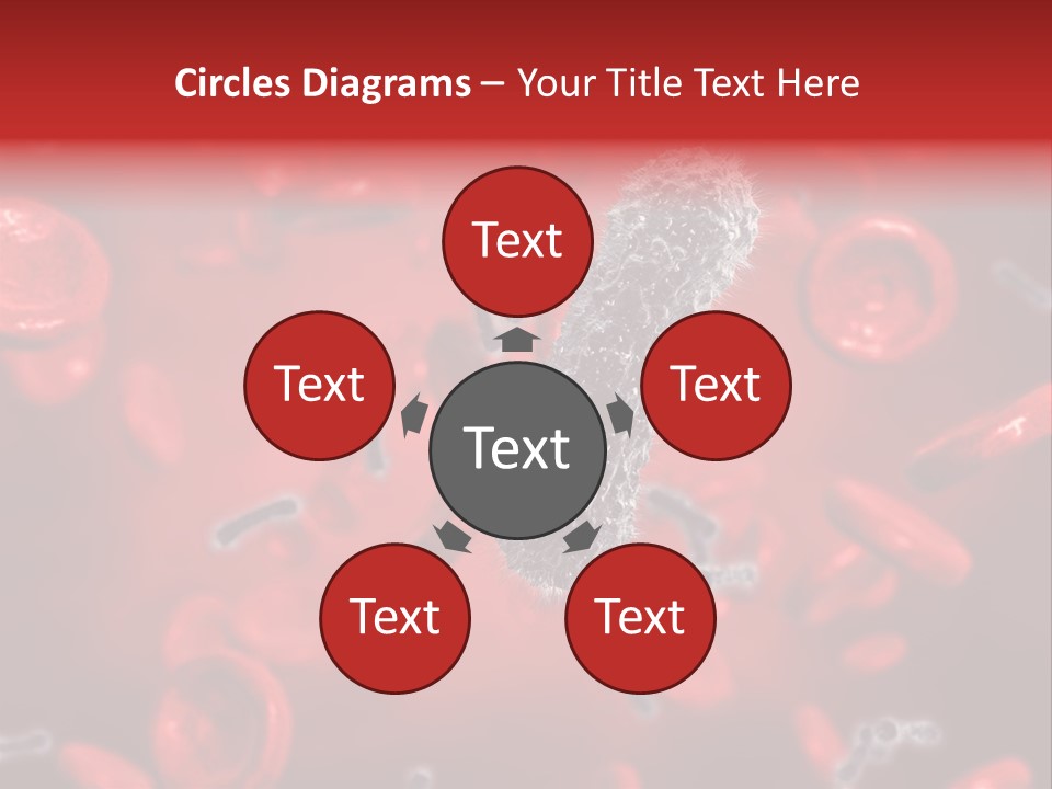 Bacterial Contagious Cell PowerPoint Template