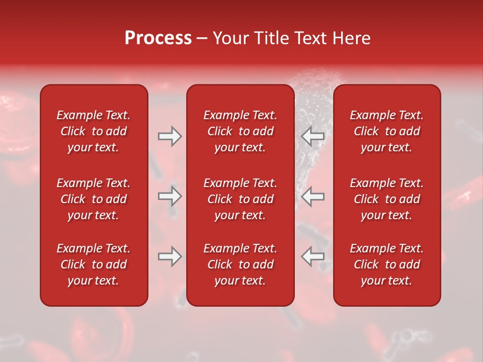 Bacterial Contagious Cell PowerPoint Template