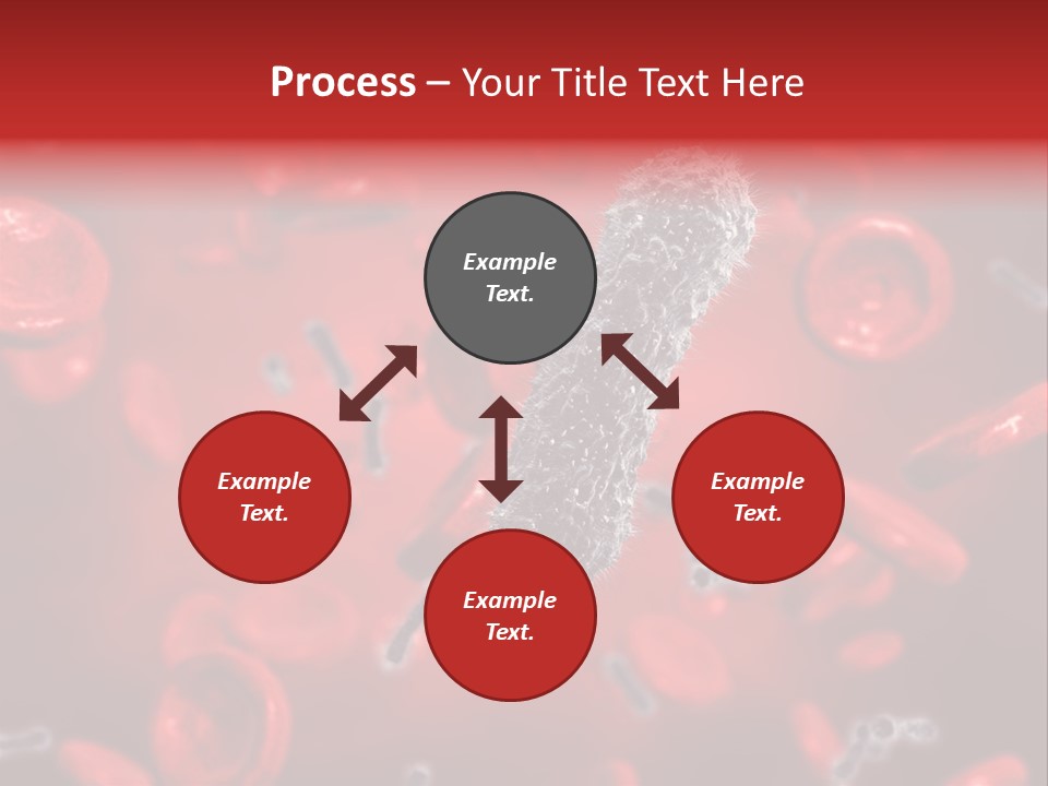 Bacterial Contagious Cell PowerPoint Template