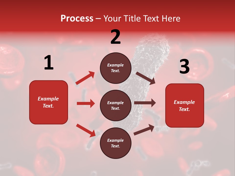 Bacterial Contagious Cell PowerPoint Template