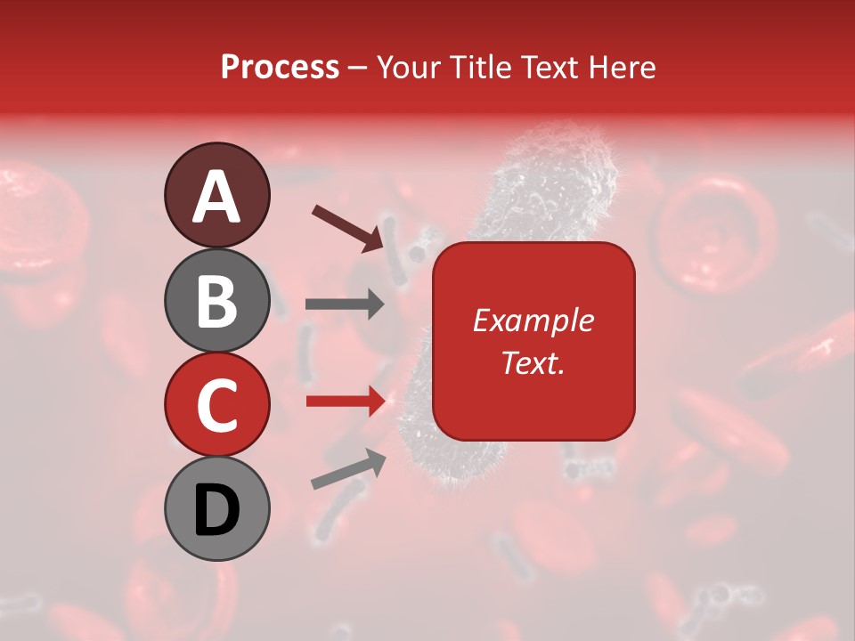Bacterial Contagious Cell PowerPoint Template