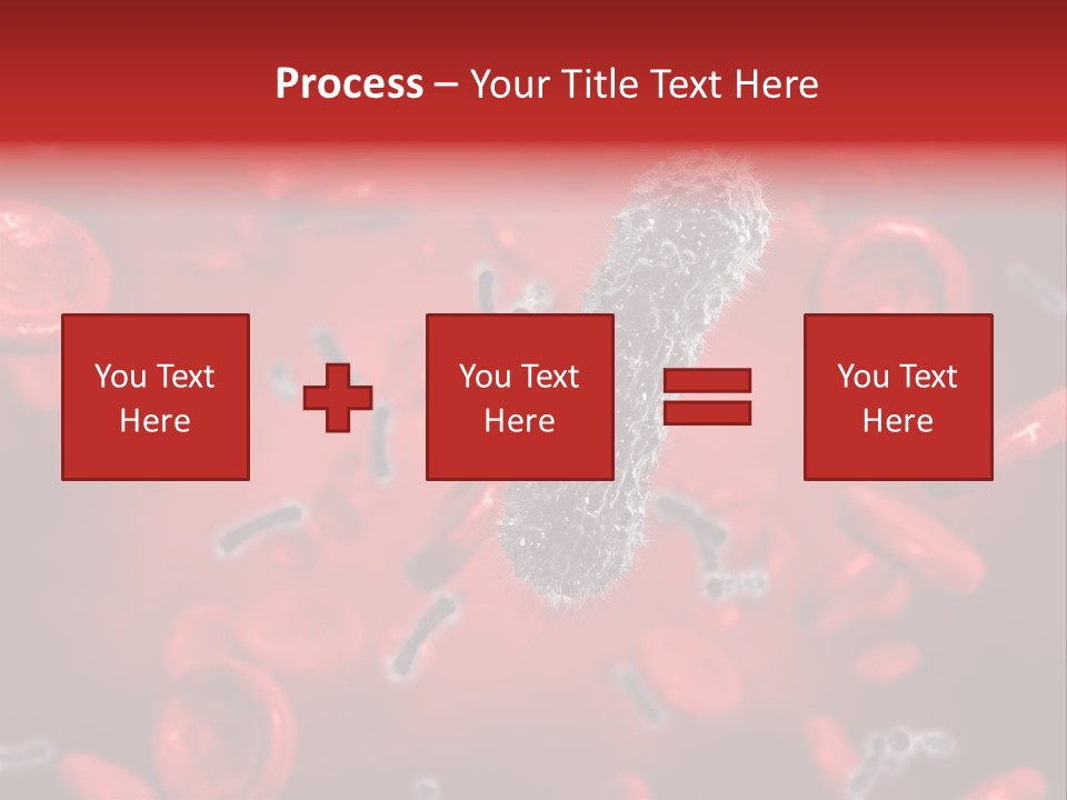 Bacterial Contagious Cell PowerPoint Template