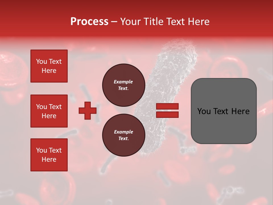 Bacterial Contagious Cell PowerPoint Template