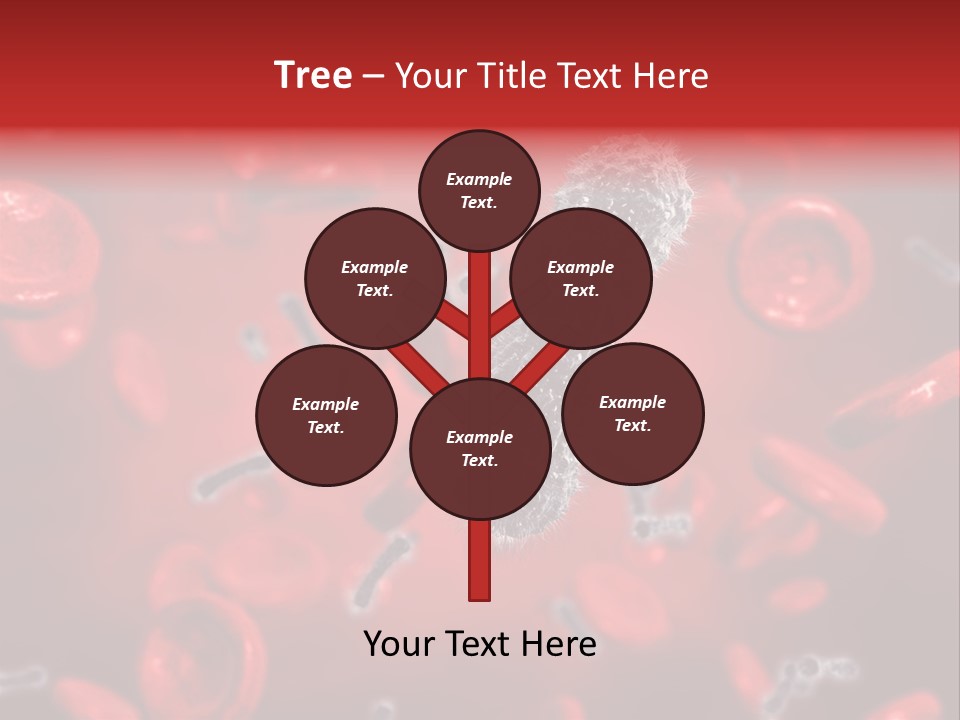 Bacterial Contagious Cell PowerPoint Template