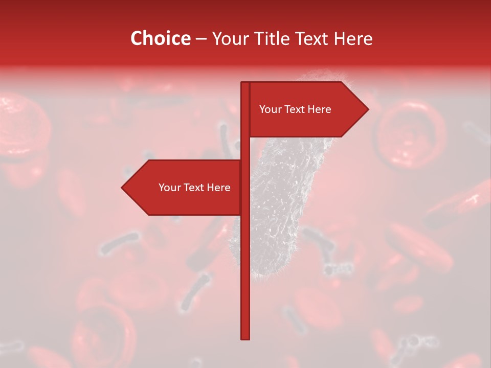 Bacterial Contagious Cell PowerPoint Template
