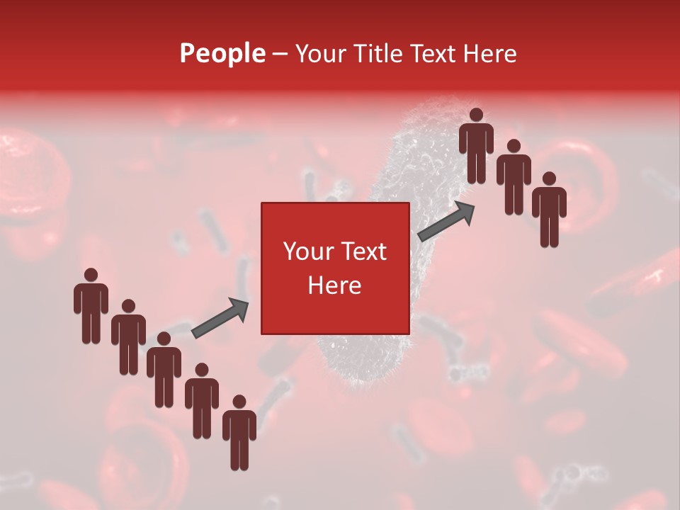 Bacterial Contagious Cell PowerPoint Template