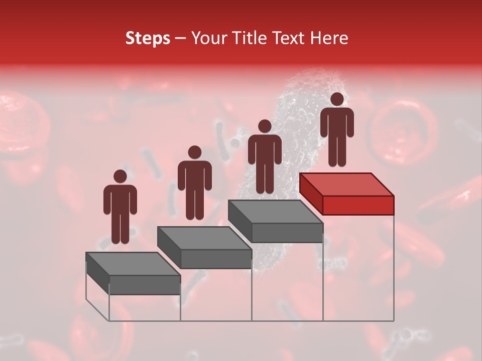 Bacterial Contagious Cell PowerPoint Template