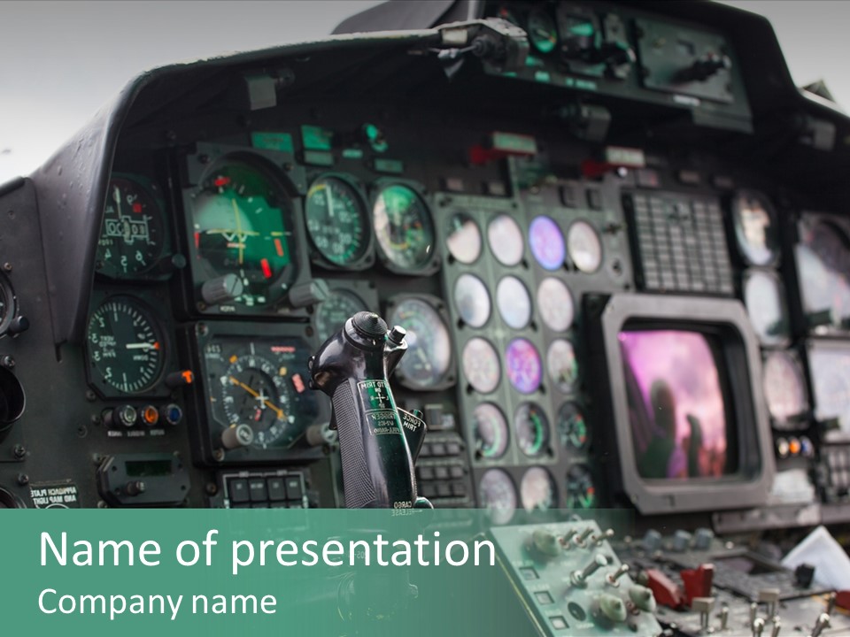 Display Instrument Chopper PowerPoint Template