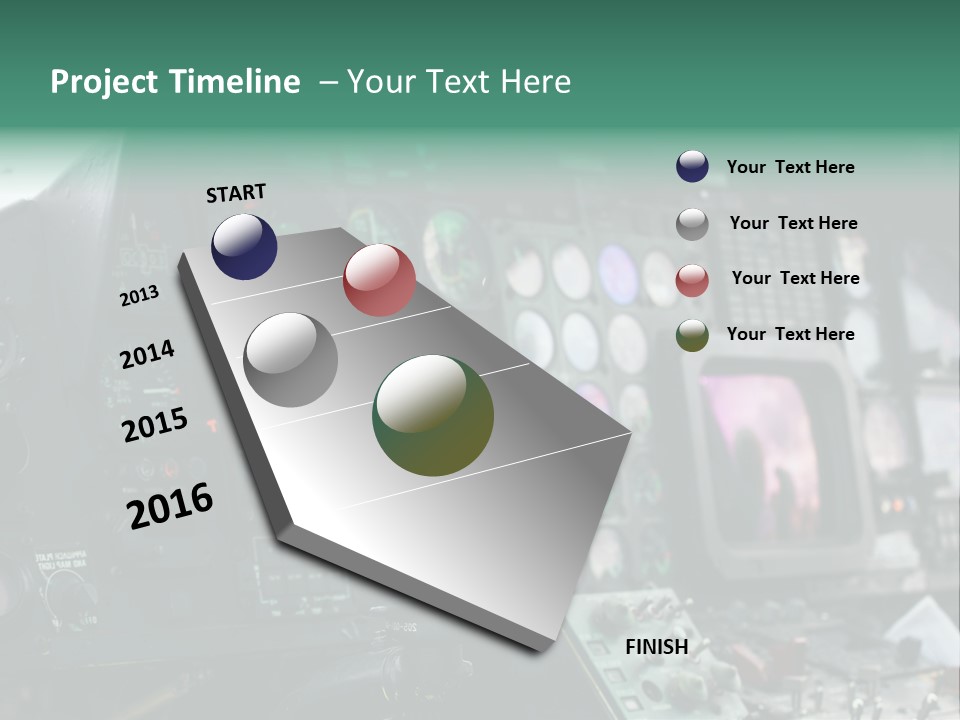 Display Instrument Chopper PowerPoint Template