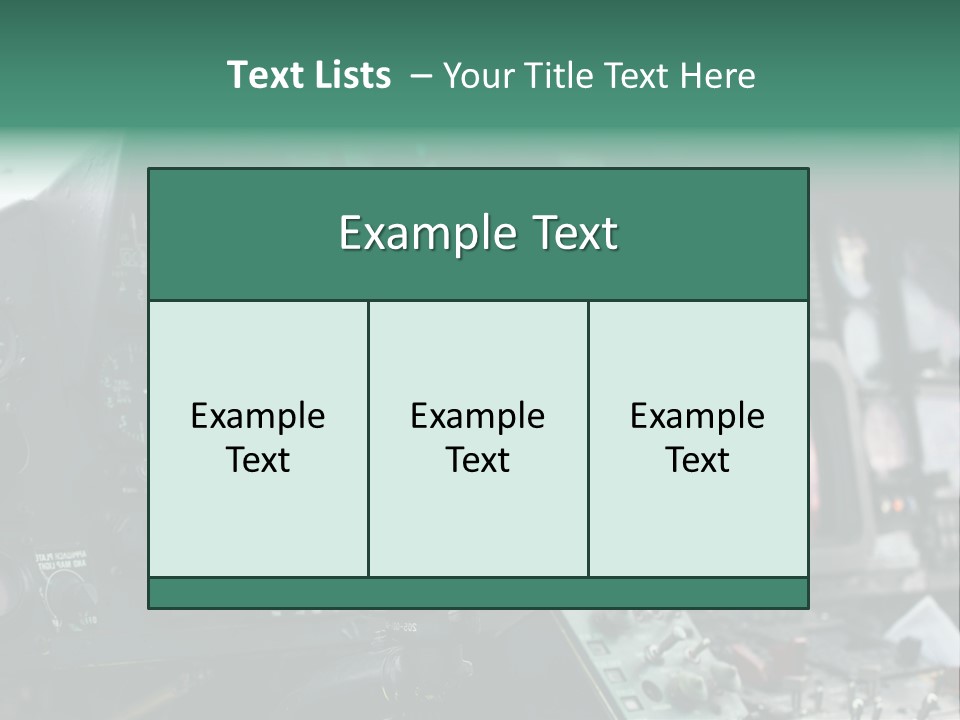 Display Instrument Chopper PowerPoint Template