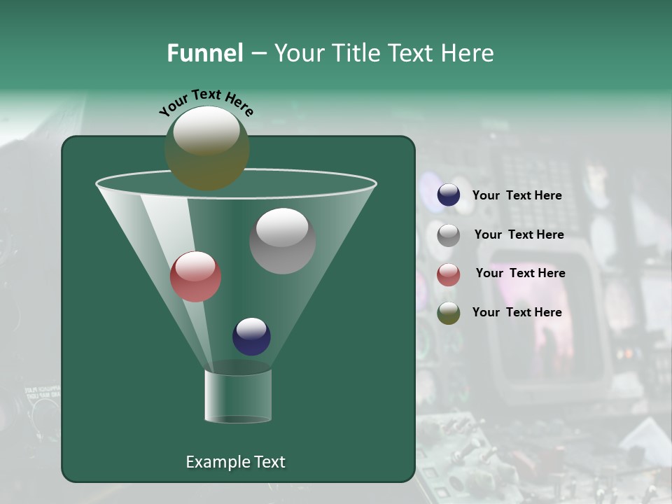 Display Instrument Chopper PowerPoint Template