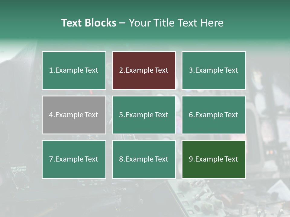 Display Instrument Chopper PowerPoint Template