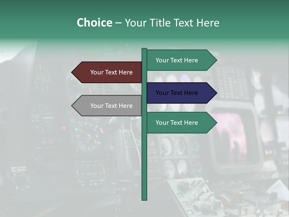 Display Instrument Chopper PowerPoint Template