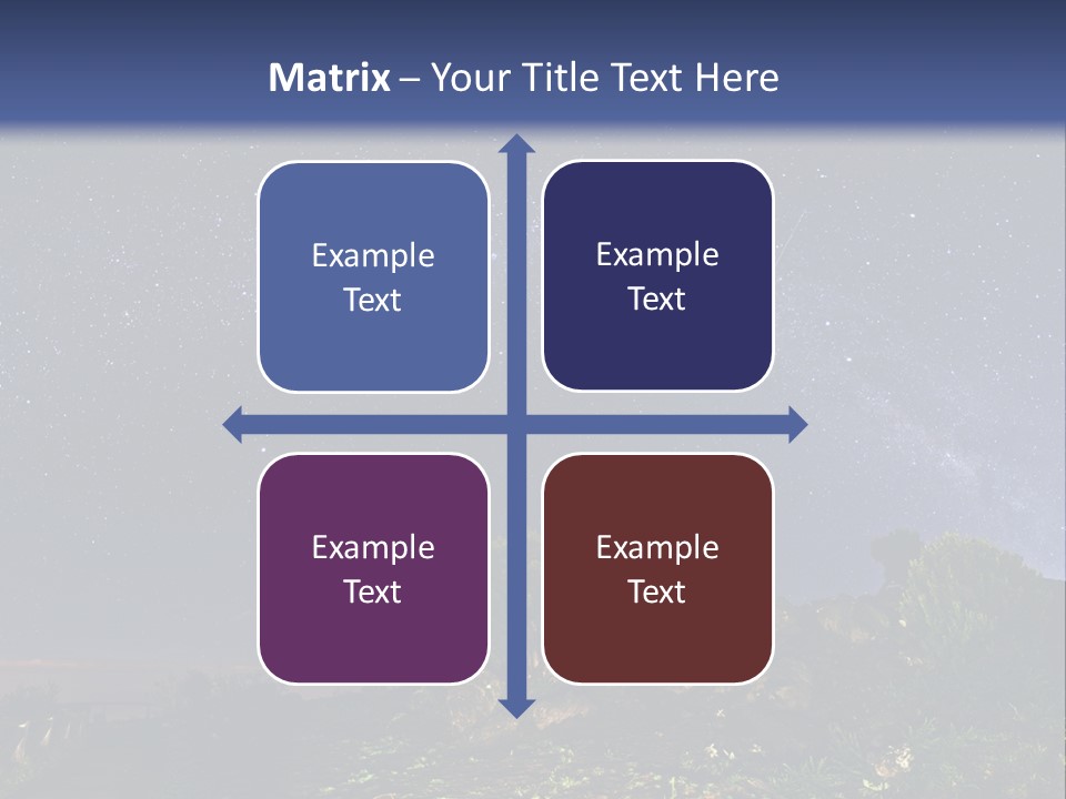 Planet Star Cosmos PowerPoint Template