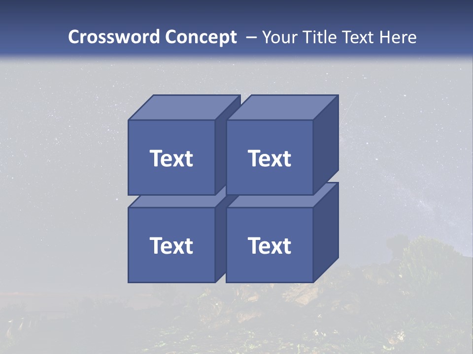 Planet Star Cosmos PowerPoint Template