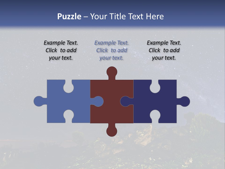 Planet Star Cosmos PowerPoint Template