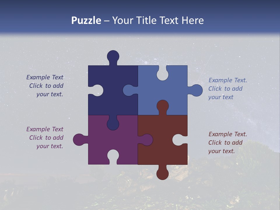 Planet Star Cosmos PowerPoint Template