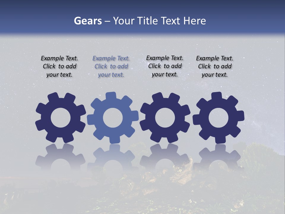 Planet Star Cosmos PowerPoint Template