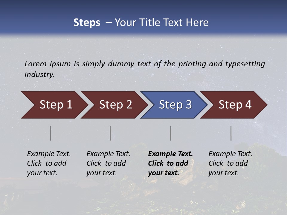 Planet Star Cosmos PowerPoint Template