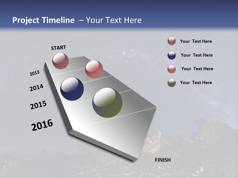 Planet Star Cosmos PowerPoint Template