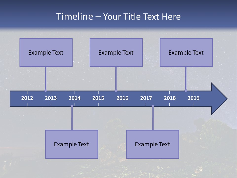Planet Star Cosmos PowerPoint Template