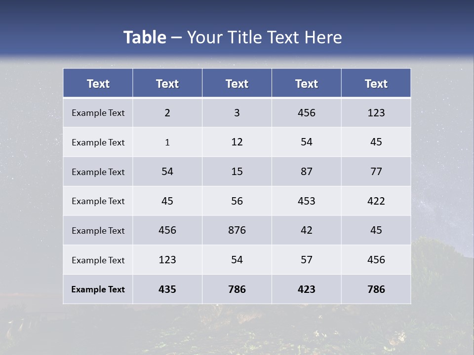 Planet Star Cosmos PowerPoint Template