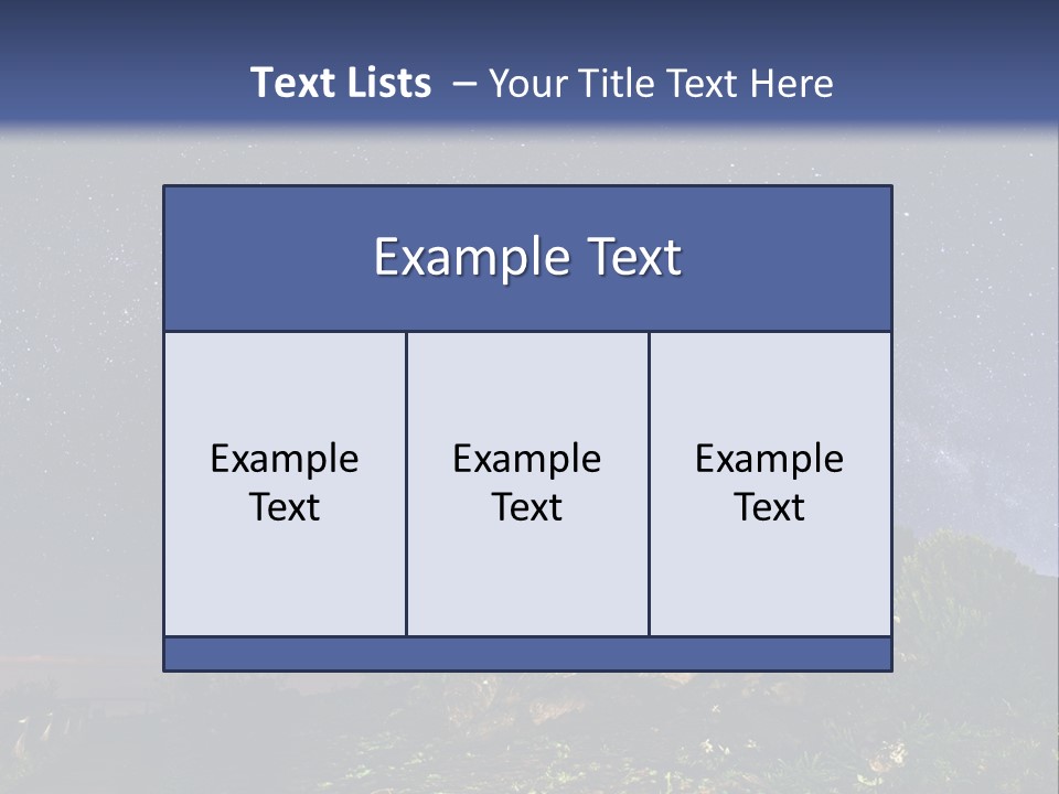 Planet Star Cosmos PowerPoint Template