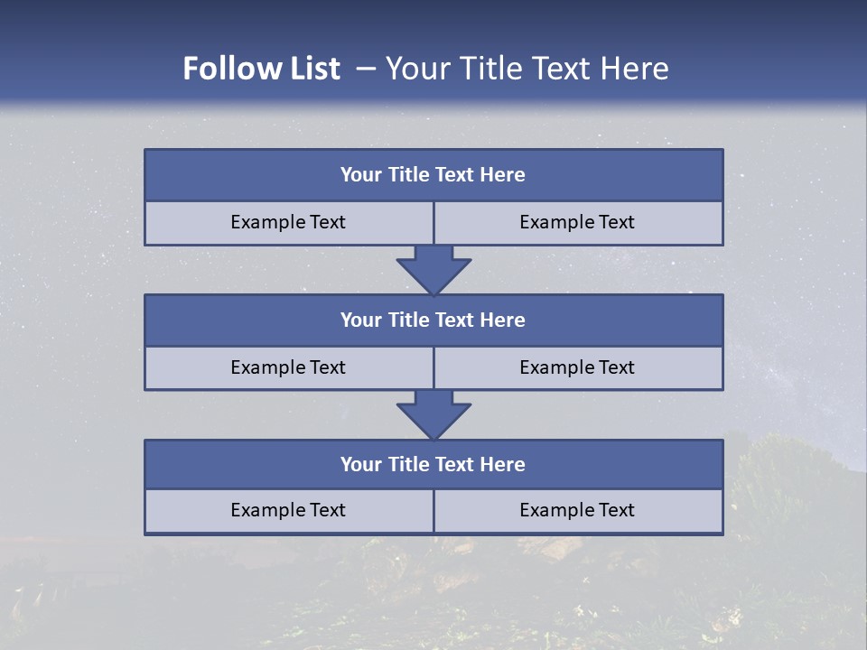 Planet Star Cosmos PowerPoint Template