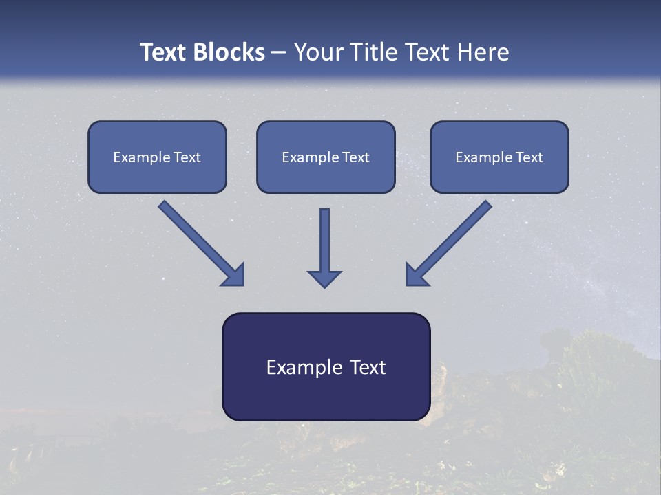 Planet Star Cosmos PowerPoint Template