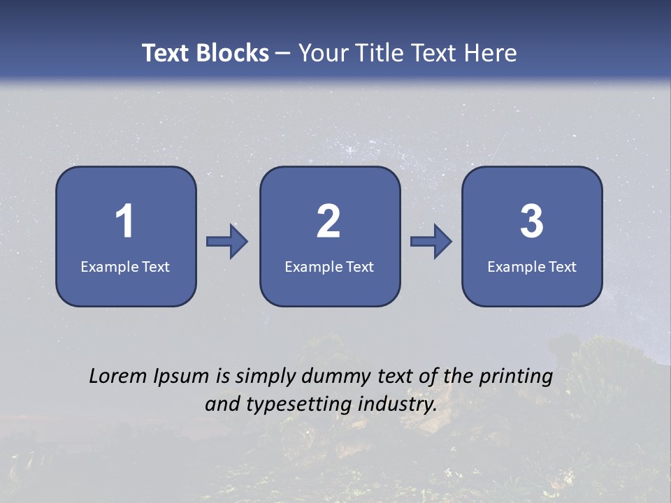 Planet Star Cosmos PowerPoint Template