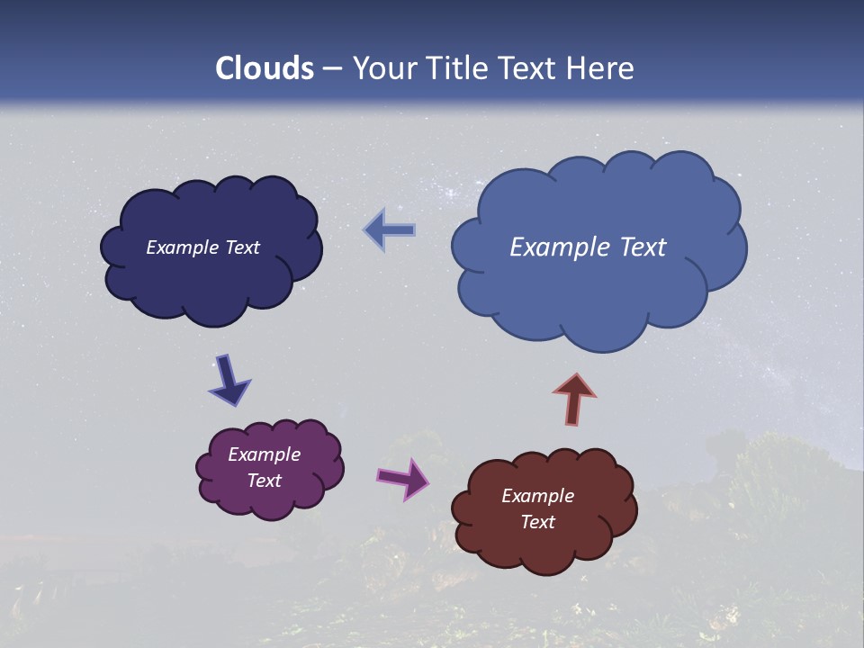 Planet Star Cosmos PowerPoint Template