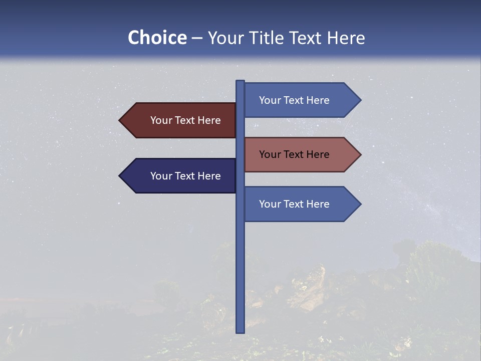Planet Star Cosmos PowerPoint Template
