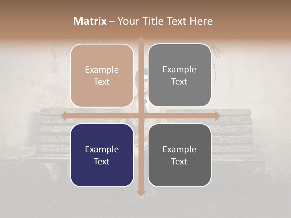 Businessman Outdoor Career PowerPoint Template