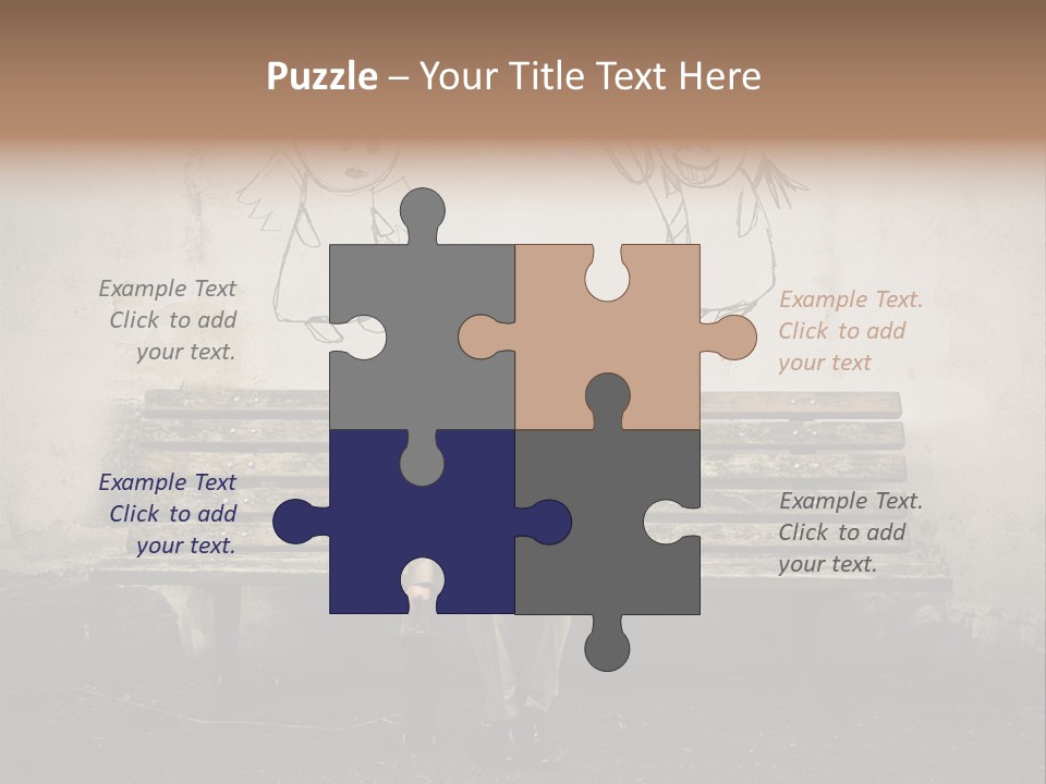 Businessman Outdoor Career PowerPoint Template