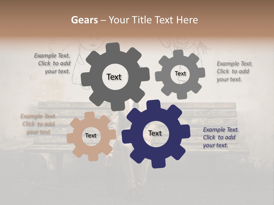 Businessman Outdoor Career PowerPoint Template