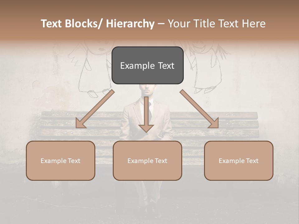 Businessman Outdoor Career PowerPoint Template
