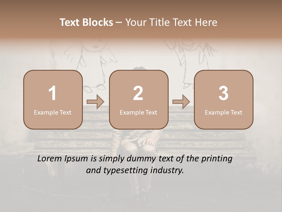 Businessman Outdoor Career PowerPoint Template