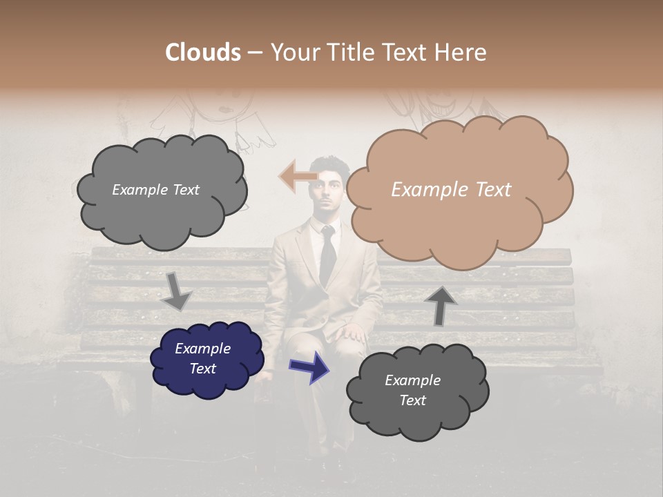 Businessman Outdoor Career PowerPoint Template