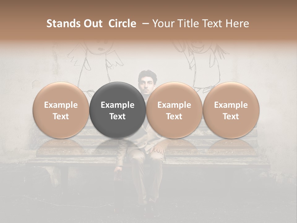 Businessman Outdoor Career PowerPoint Template