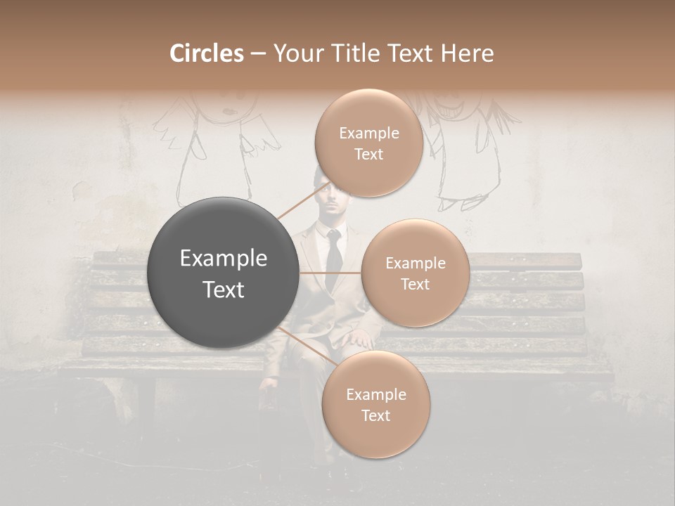 Businessman Outdoor Career PowerPoint Template