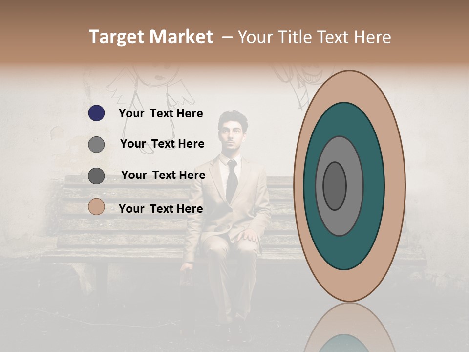 Businessman Outdoor Career PowerPoint Template